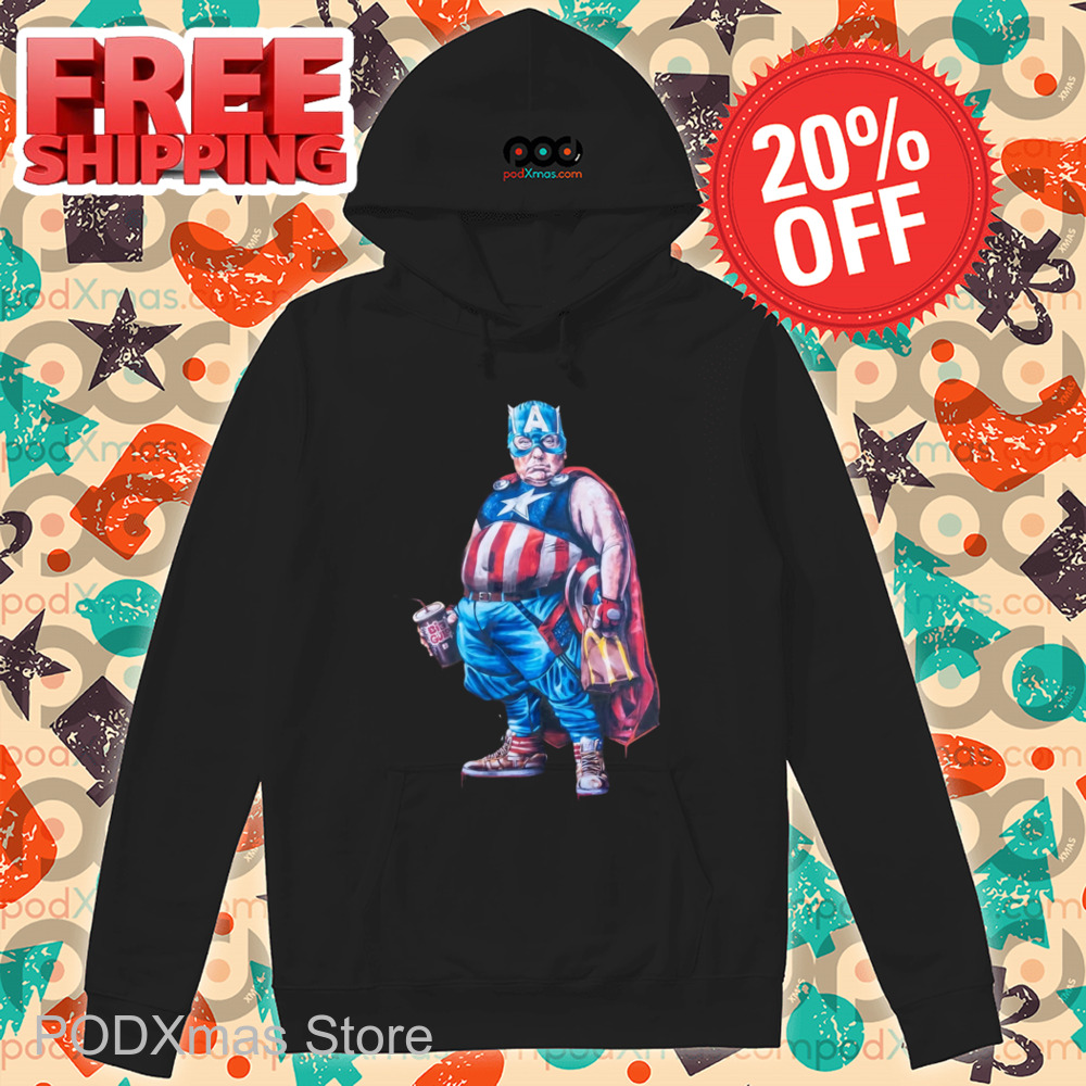 Fat Trump Captain America Shirt