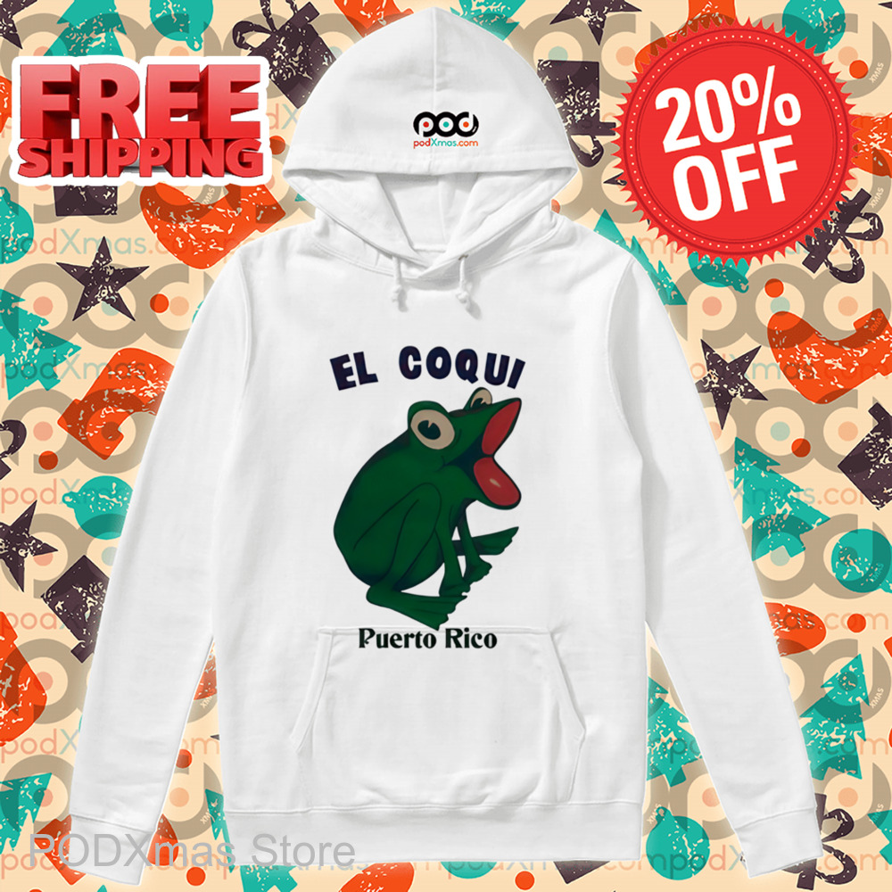 Frog El Coqui Puerto Rico Shirt