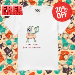Frog Life Hard But Im Harder Shirt