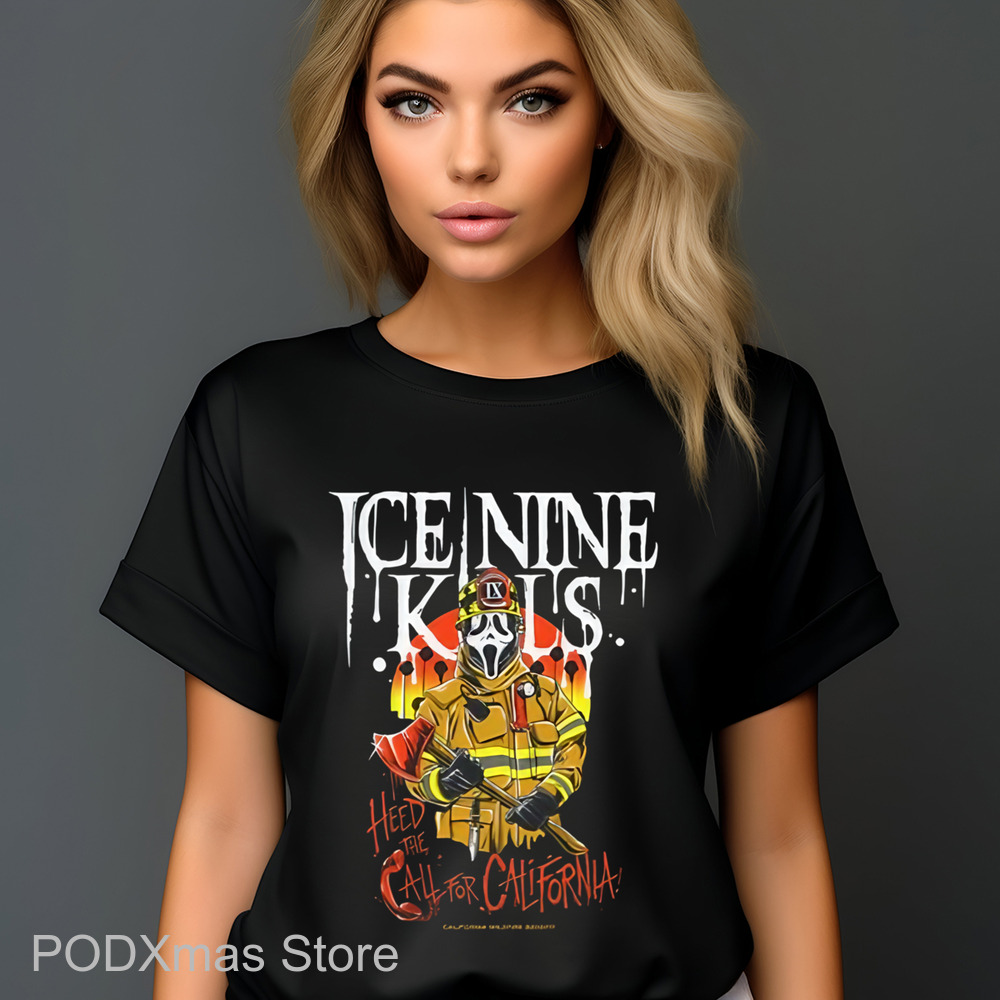 Ghostface Ice Nine Kills Heed The All For California Shirt