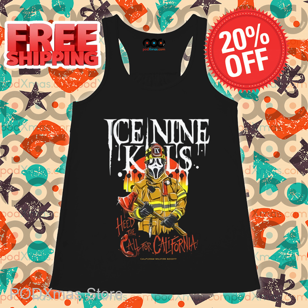 Ghostface Ice Nine Kills Heed The All For California Shirt