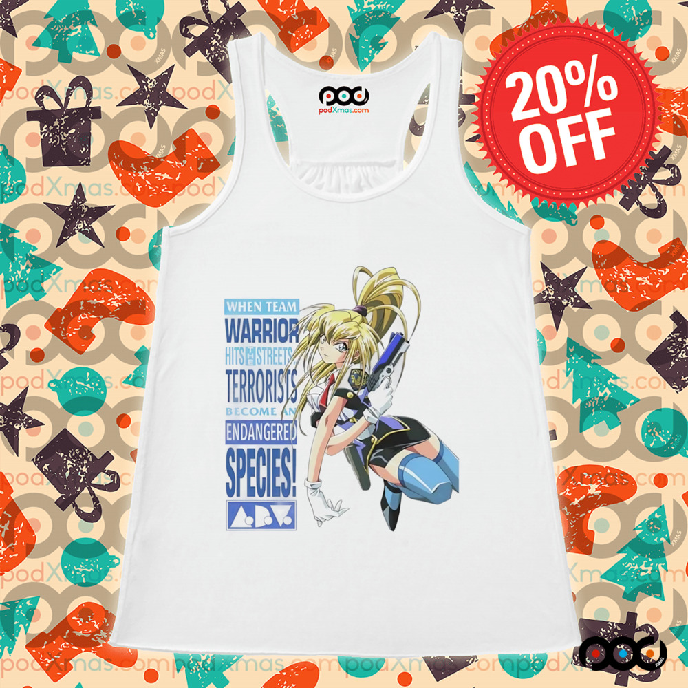 When team warrior hits streets terrorists become an endangered species shirt