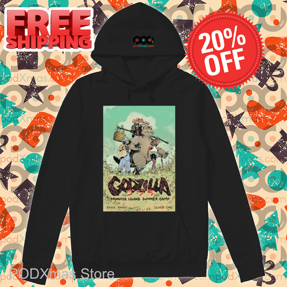 Godzilla Monster Island Summer Camp Shirt