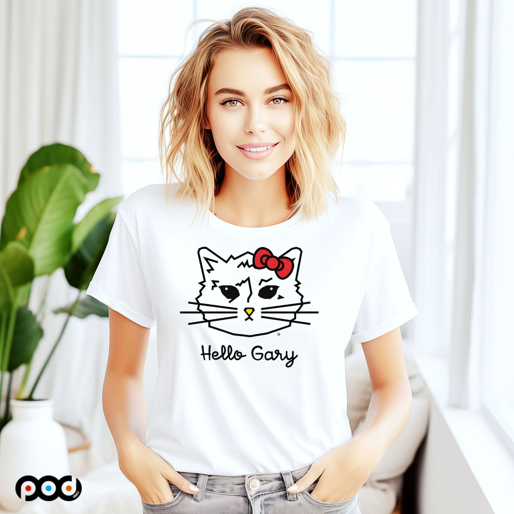 Cat Hello Gary shirt