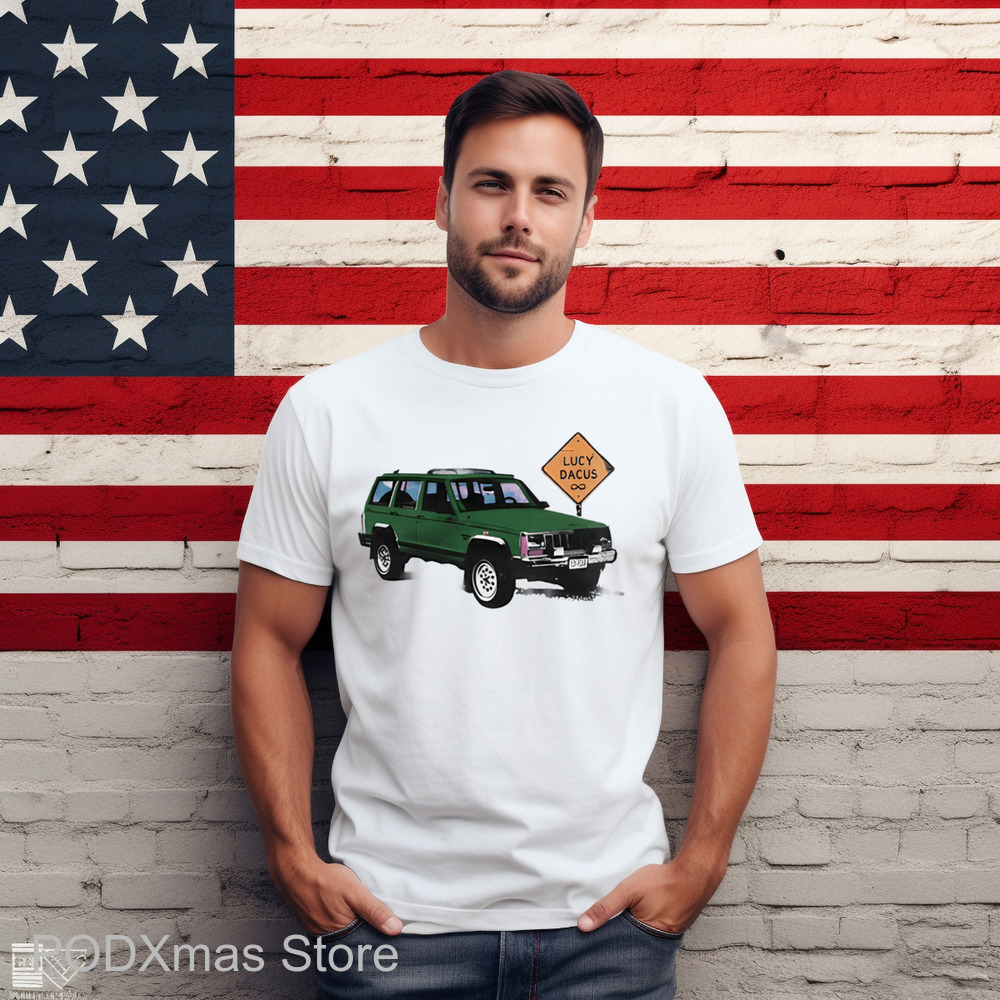 Green Truck Ringer Shirt
