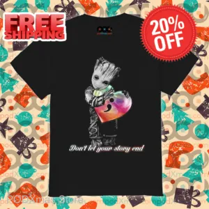 Groot Don't Let Your Story End Shirt