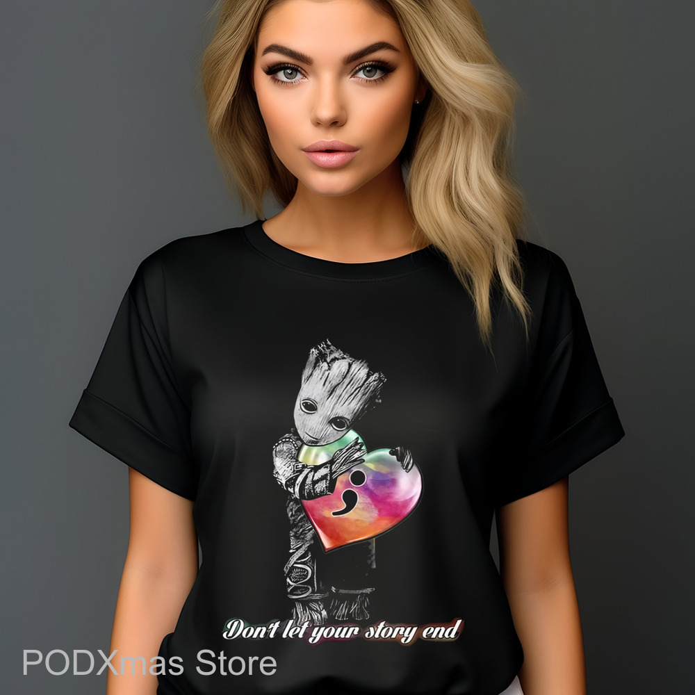 Groot Don't Let Your Story End Shirt