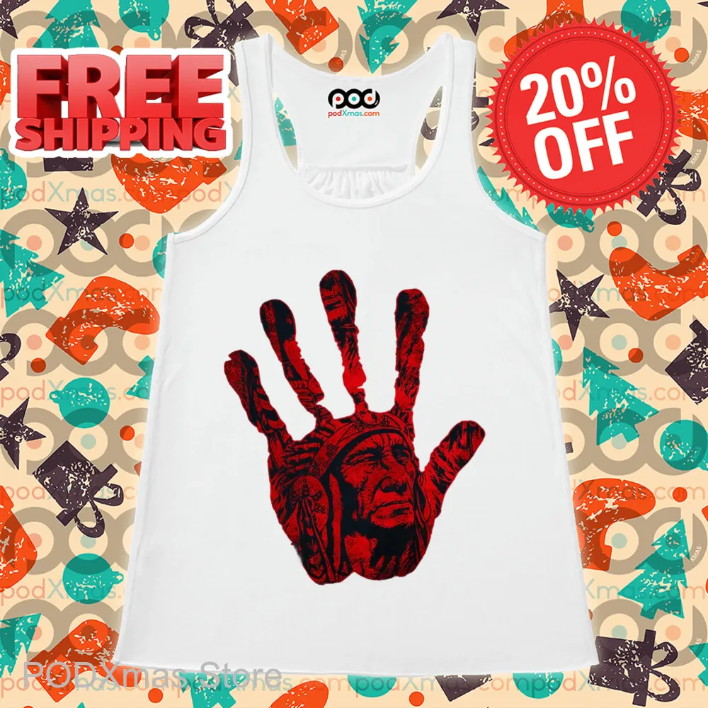Hand Blood Native Chief Shirt