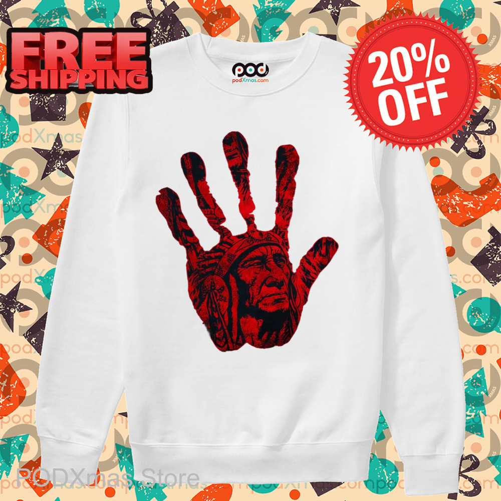 Hand Blood Native Chief Shirt