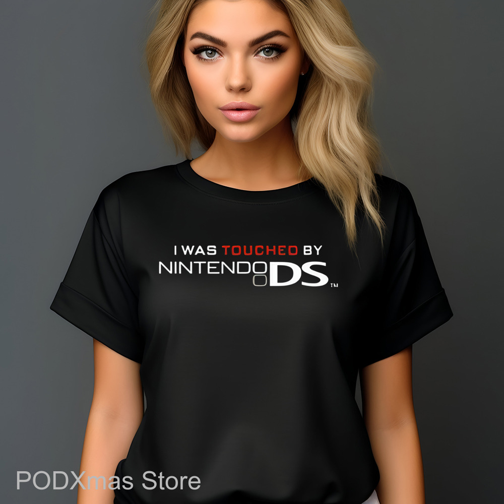 I Was Touched By A Nintendo Ds Shirt