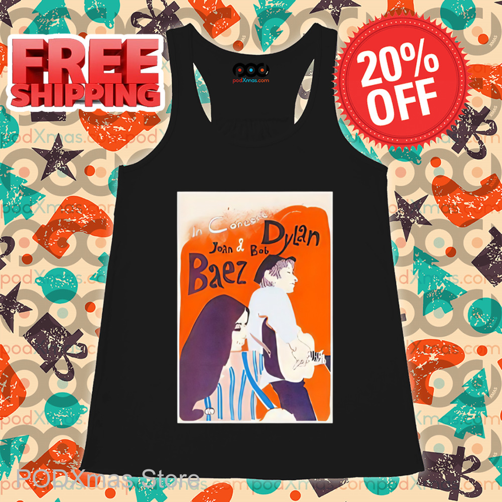 In Concord Joan Baez And Bob Dylan Shirt