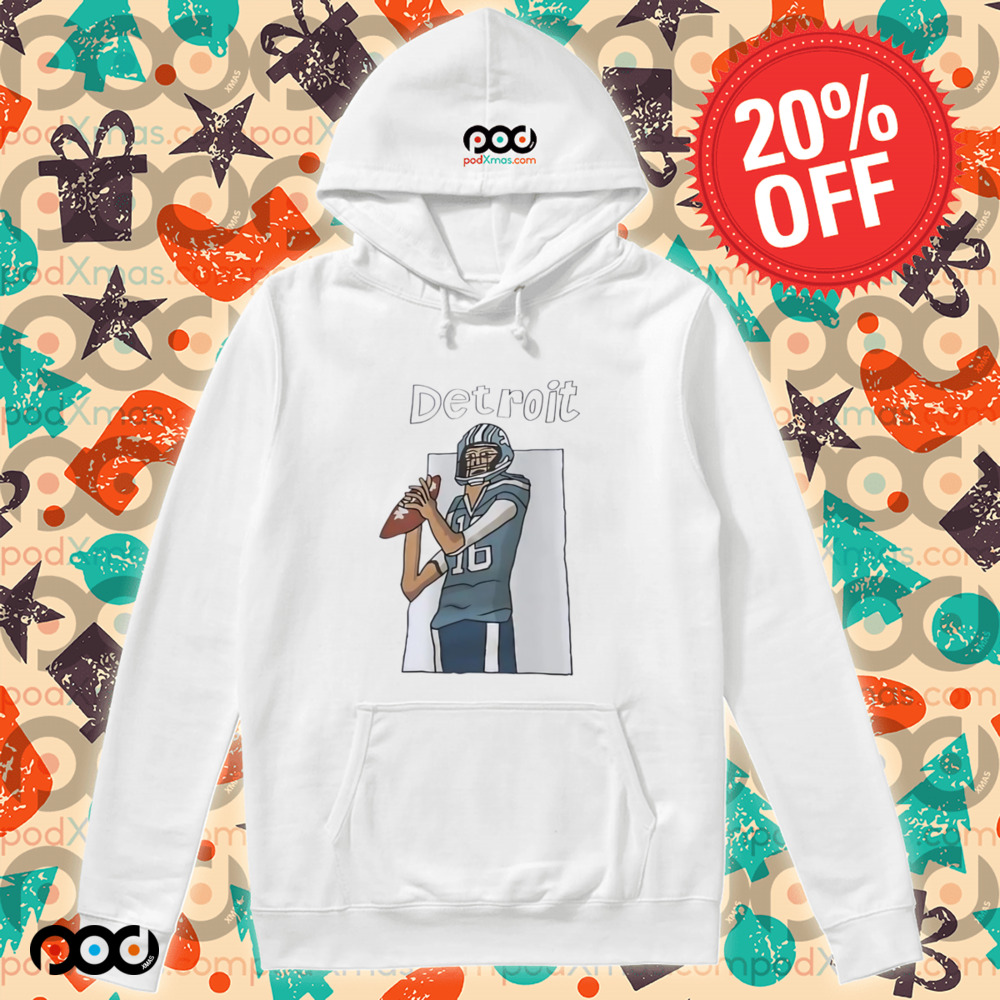 Jared Thomas Goff Detroit Lions football player art shirt
