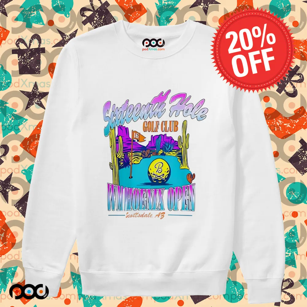 WM Phoenix Open Golf 16th Hole Golf Club shirt