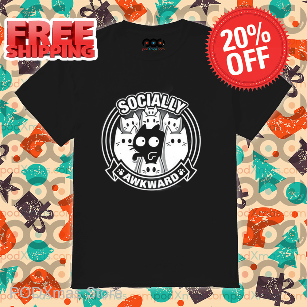 Kitty Socially Awkward Shirt