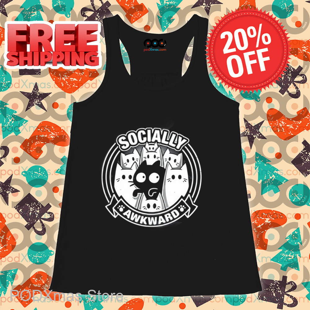 Kitty Socially Awkward Shirt