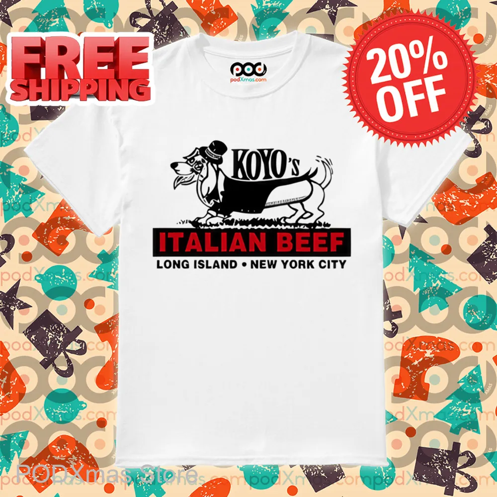 Koyo's Italian Beef Long Island New York City Shirt
