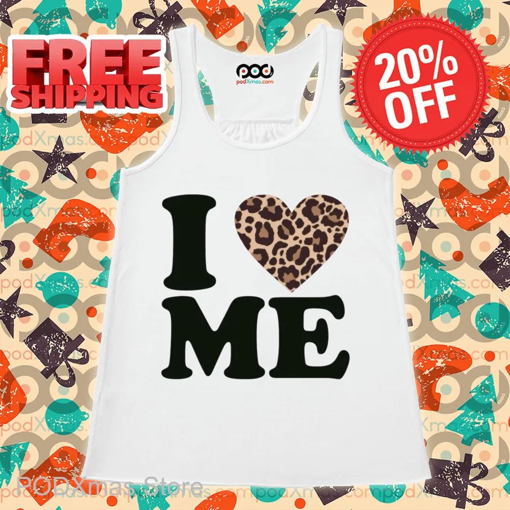 Leopard I Love Me Shirt