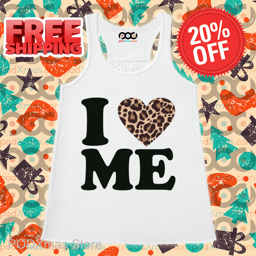 Leopard I Love Me Shirt