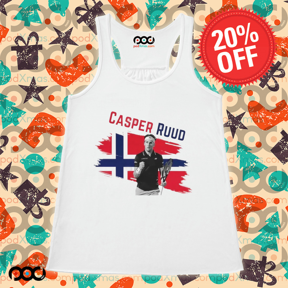 Casper Ruud Tennis Norway Flag Shirt