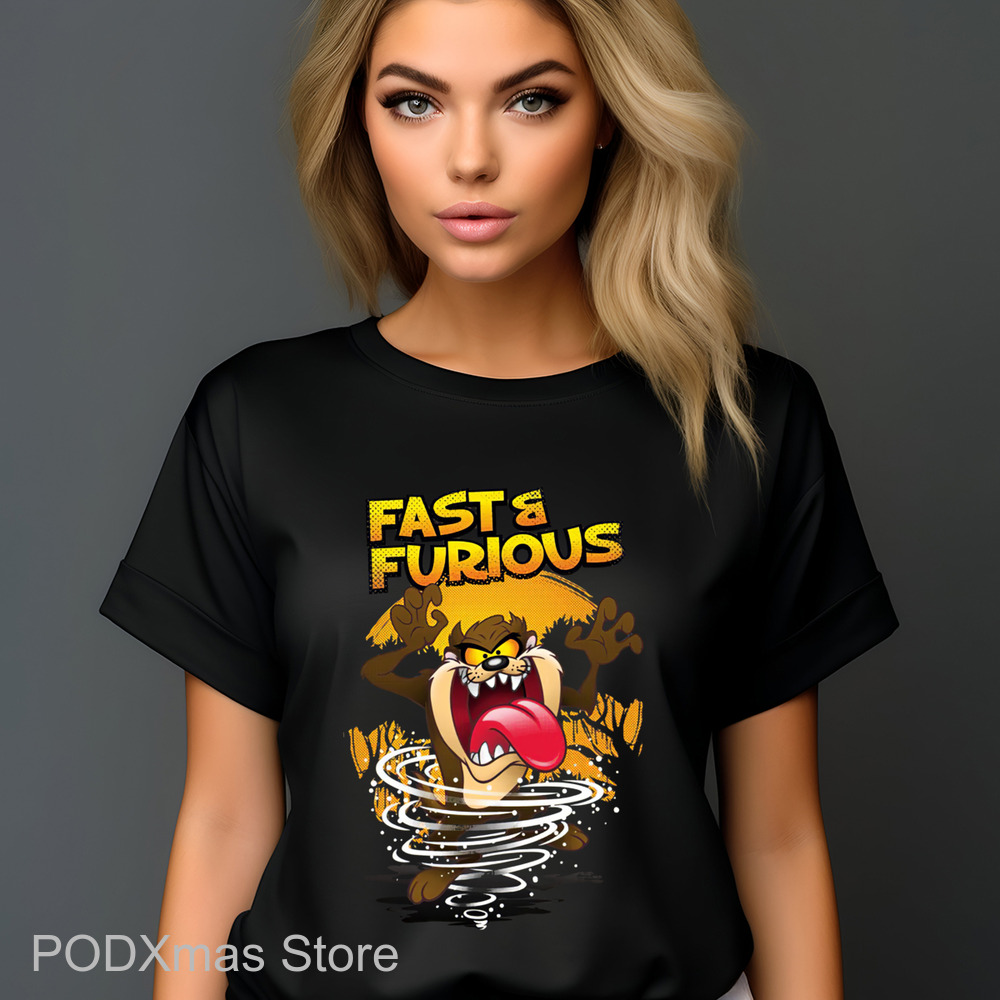 Looney Tunes Taz Fast And Furious 2025 Shirt