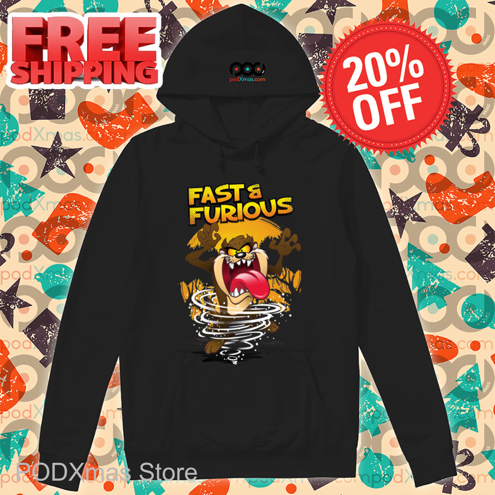 Looney Tunes Taz Fast And Furious 2025 Shirt