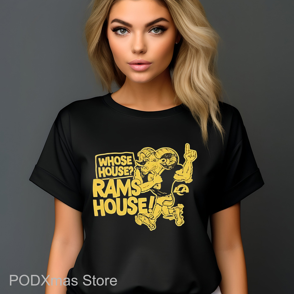 Los Angeles Rams Whose House Mascot Shirt