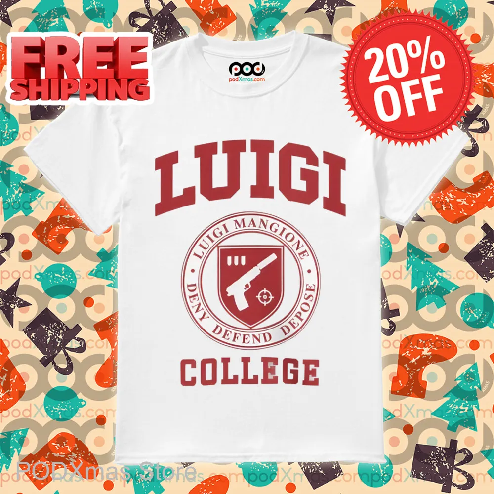Luigi College Crewneck Shirt