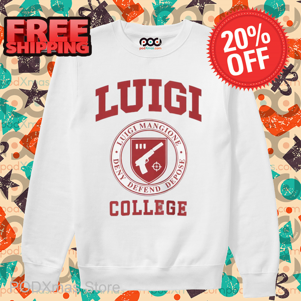 Luigi College Crewneck Shirt