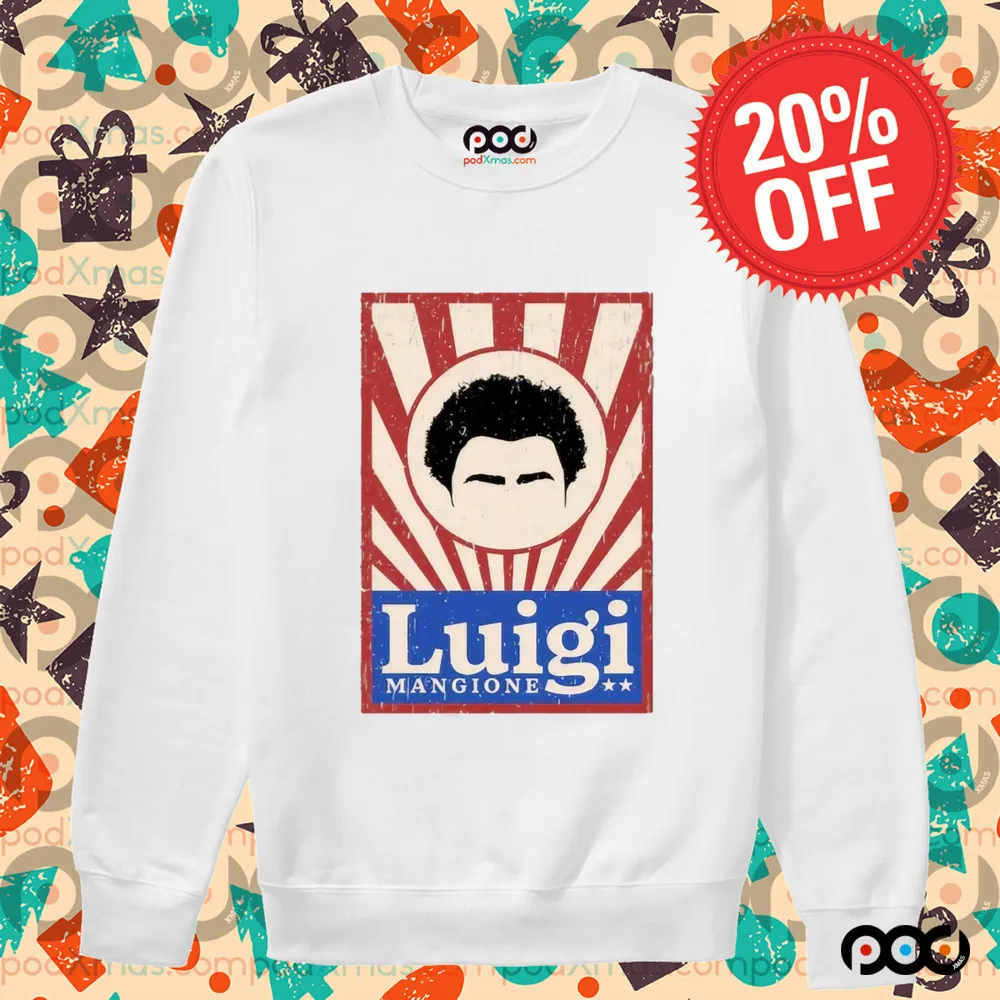 Luigi Mangione Campaign Poster Shirt
