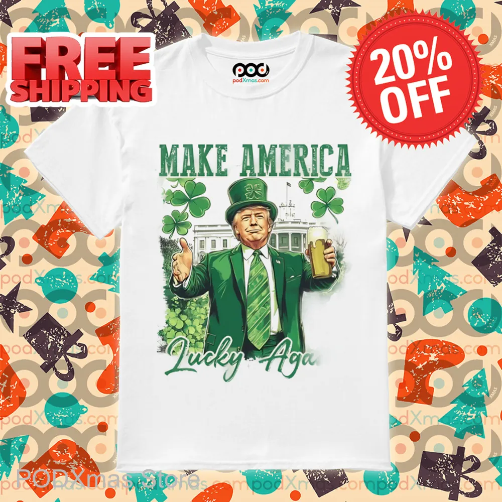 Make America Lucky Again St Patricks Day Shirt