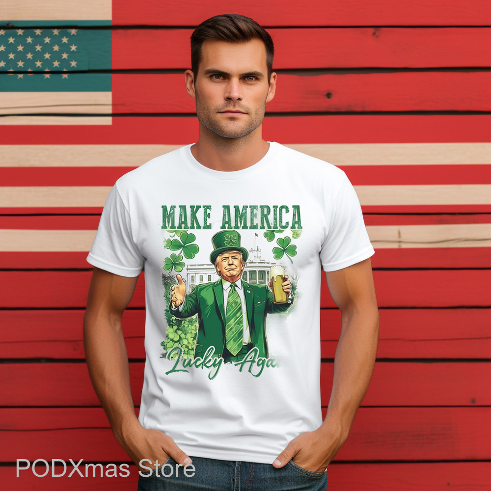 Make America Lucky Again St Patricks Day Shirt