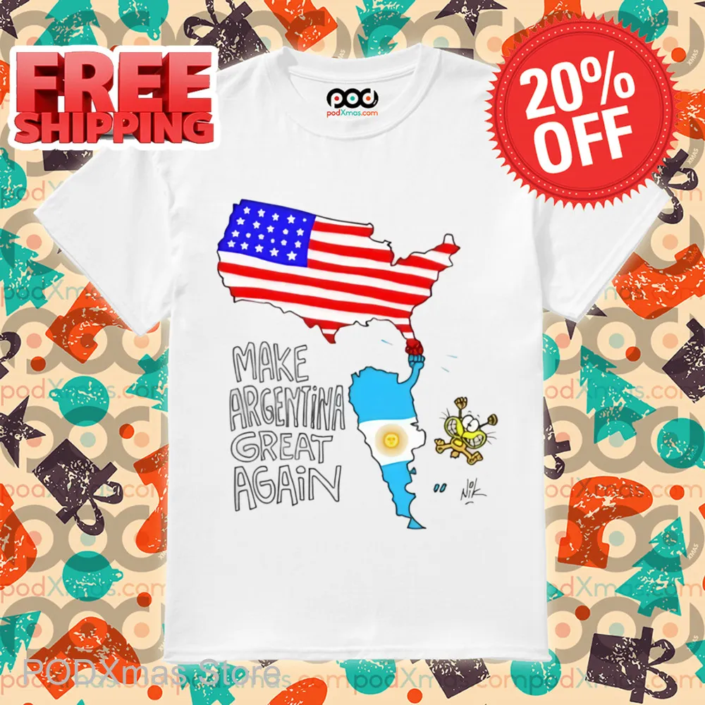Make Argentina And América Great Again Shirt