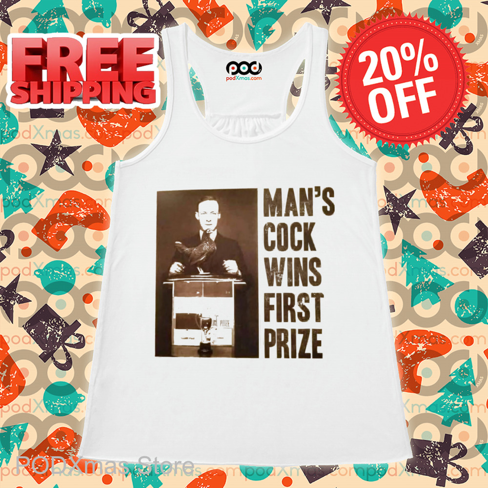 Man's Cock Wins First Prize Shirt