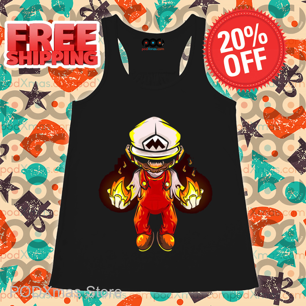 Mario Hand Fire Shirt