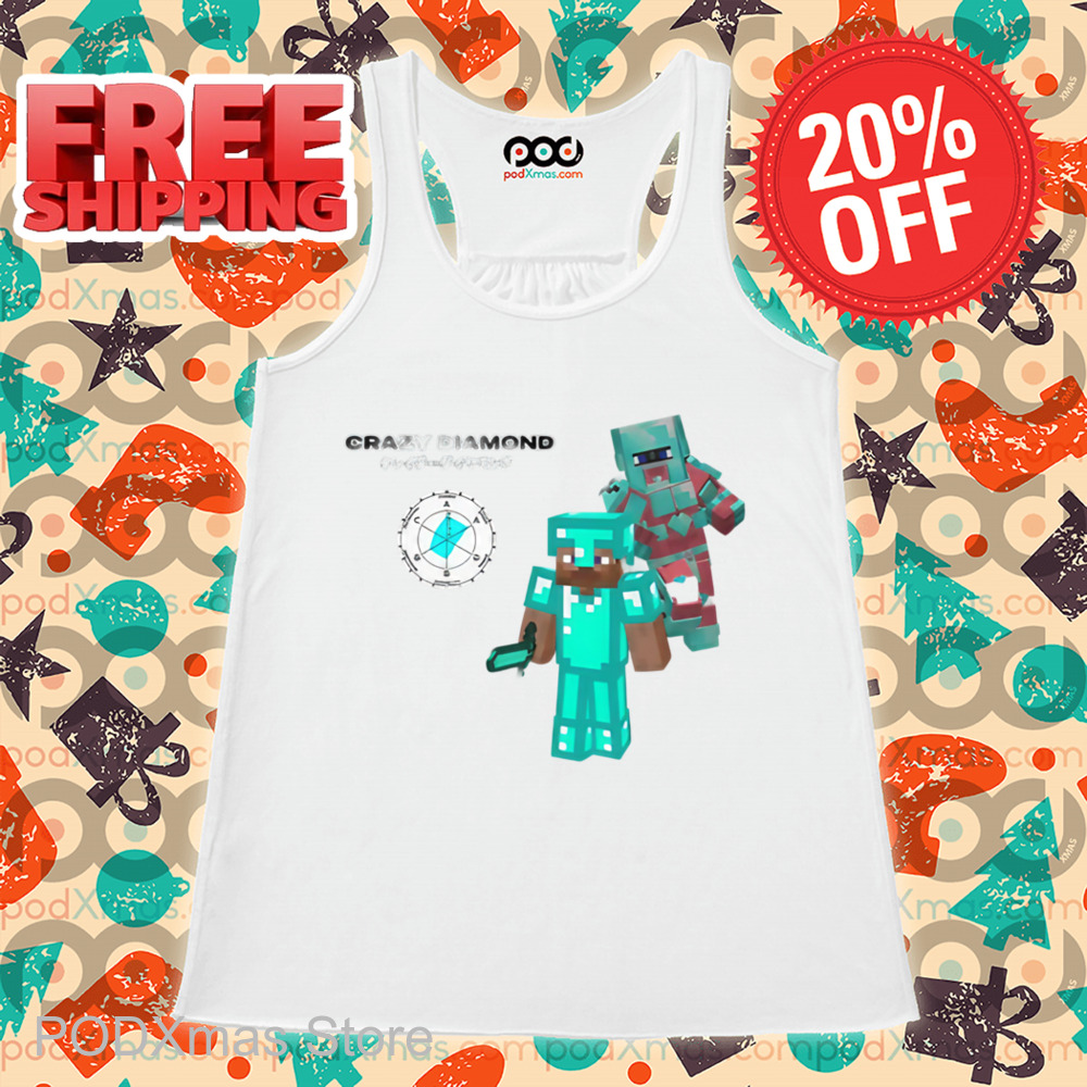Minecraft Crazy Diamond Shirt