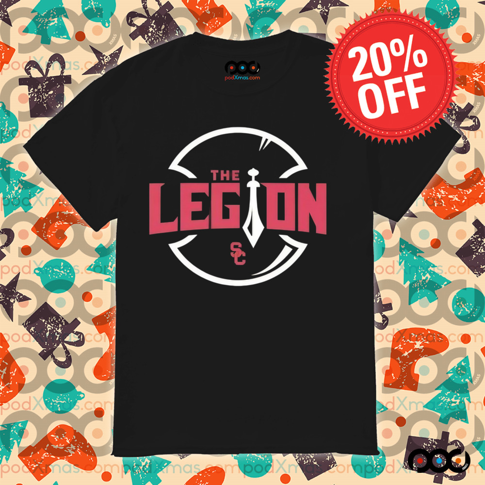 The legion USC Trojans logo shirt