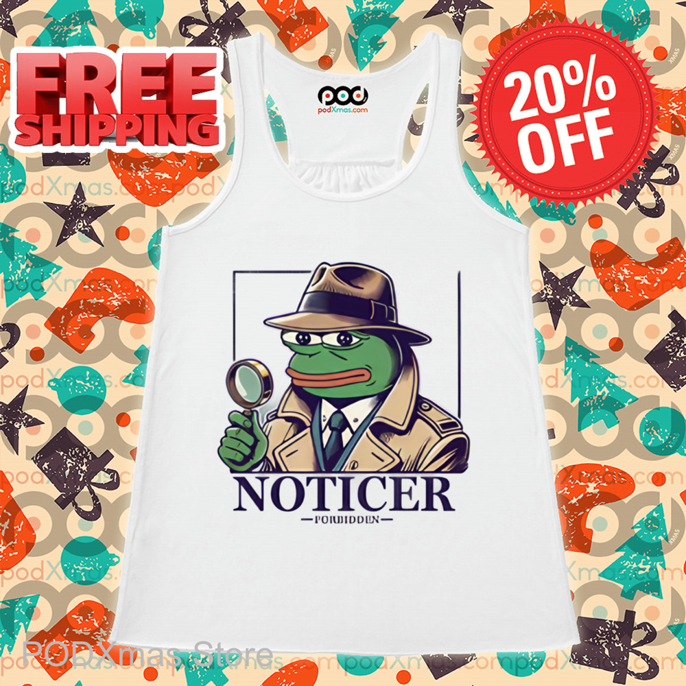Noticer Pepe Forbidden Meme Coin Shirt
