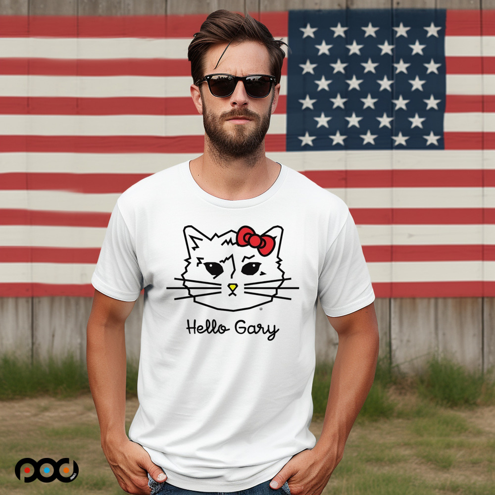 Cat Hello Gary shirt