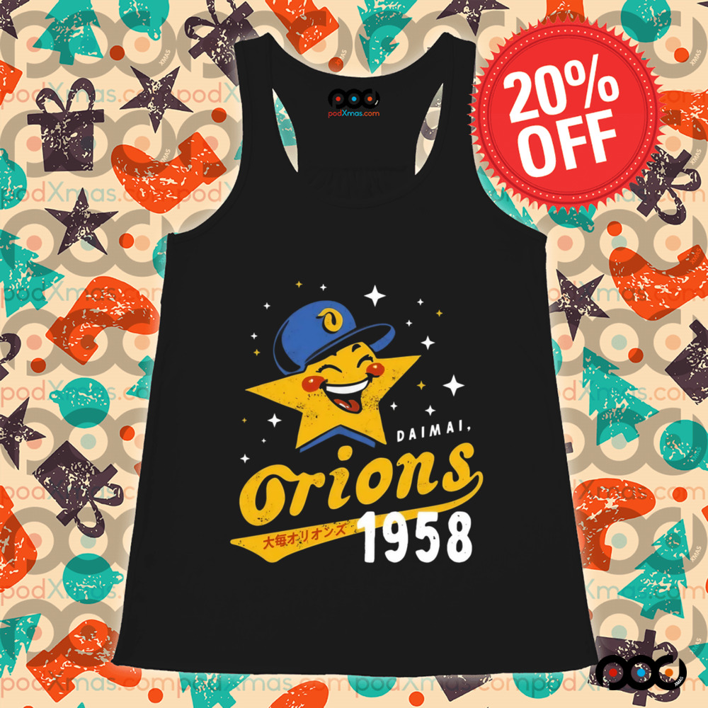 Daimai Orions 1958 Vintage Defunct Baseball Teams Shirt