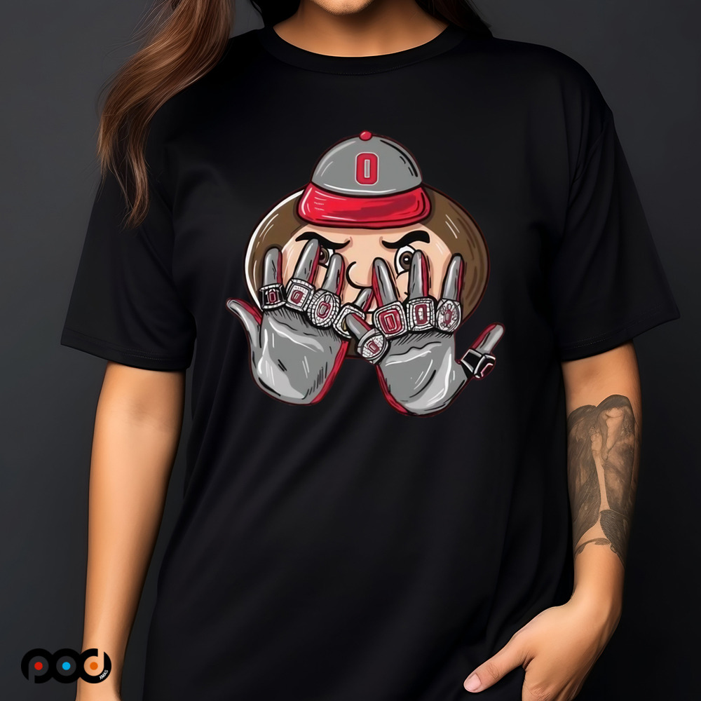 Ohio State Buckeyes 9 Rings Shirt