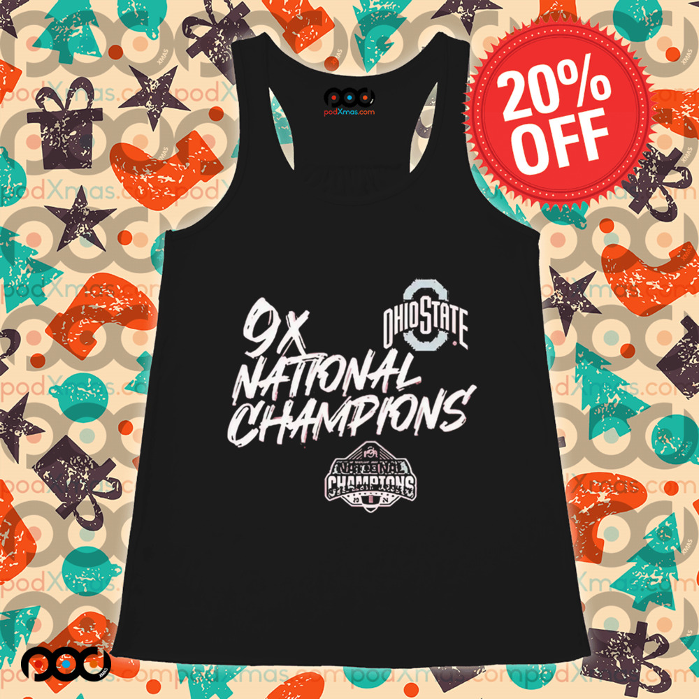 Ohio State Buckeyes College Football Playoff 9x National Champions Shirt