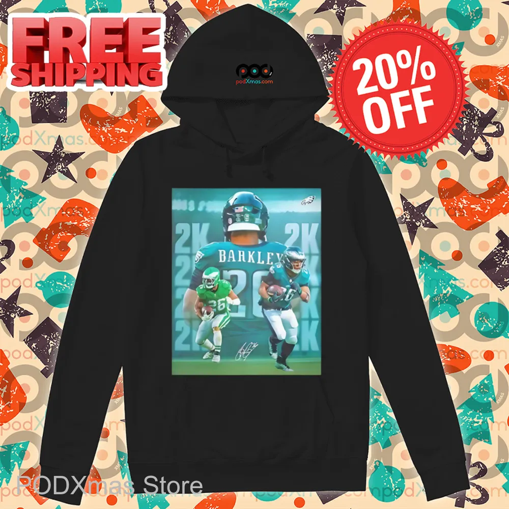 Philadelphia Eagles Saquon Barkley 2K Signature Shirt