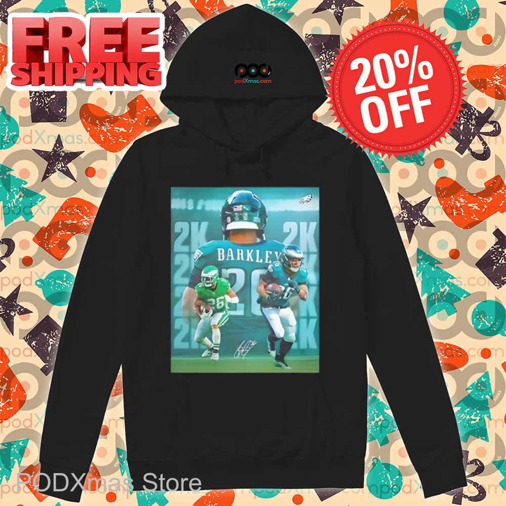 Philadelphia Eagles Saquon Barkley 2K Signature Shirt