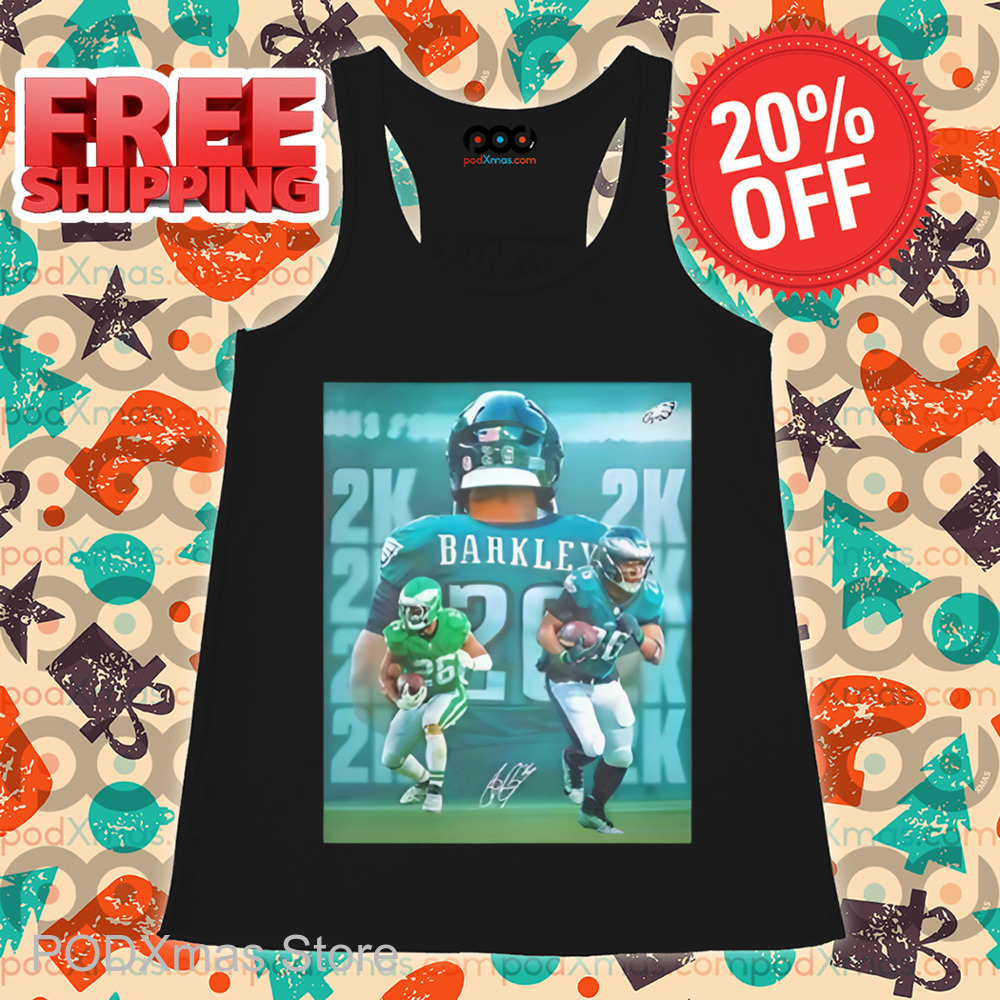 Philadelphia Eagles Saquon Barkley 2K Signature Shirt