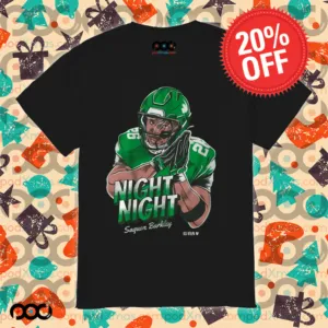 Philadelphia Eagles Saquon Barkley Night Night Shirt