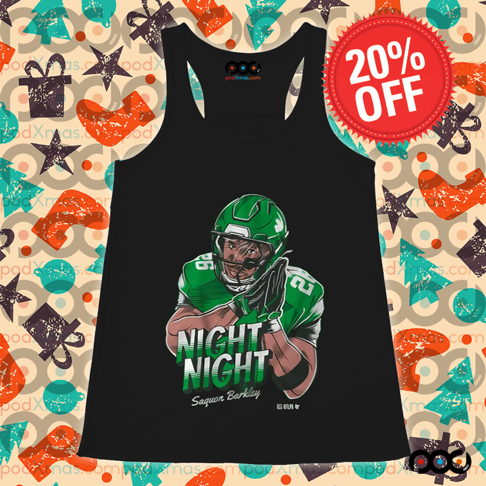 Philadelphia Eagles Saquon Barkley Night Night Shirt