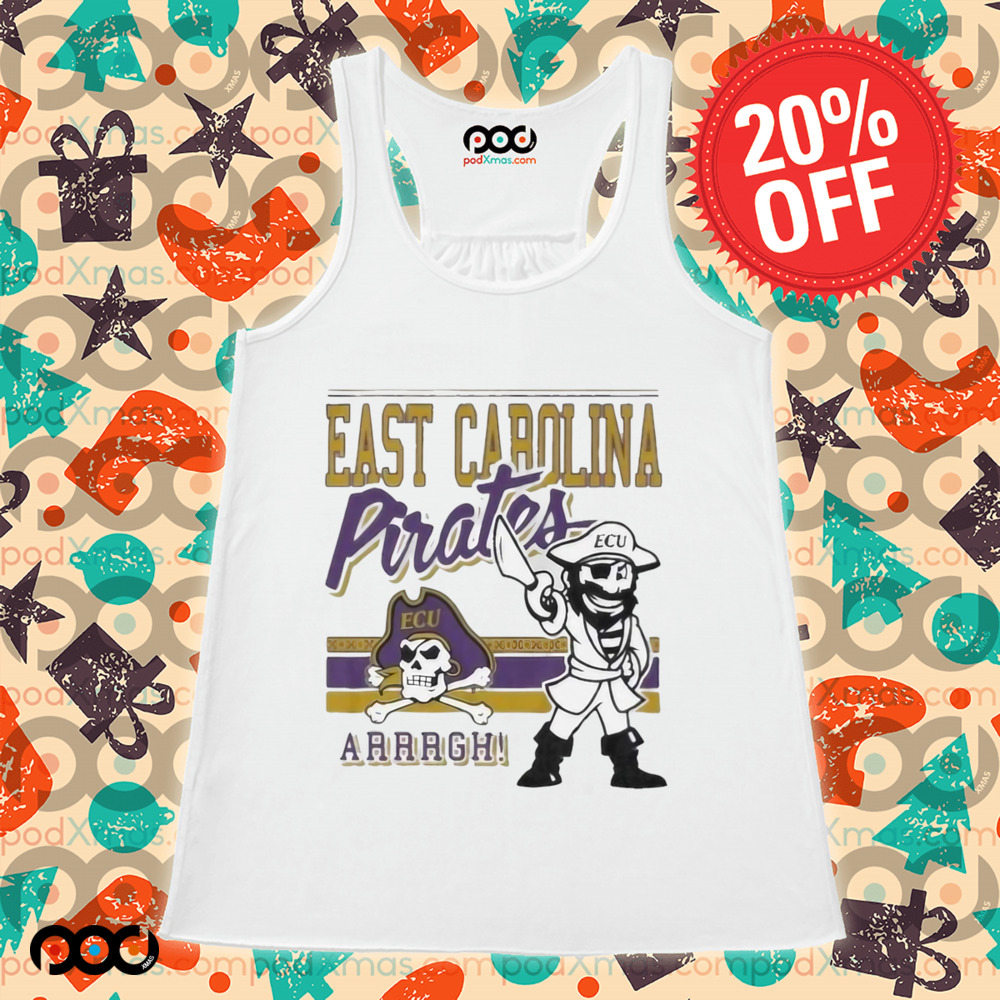 Pirate East Carolina Pirates Retro Logo Mascot 2025 Shirt