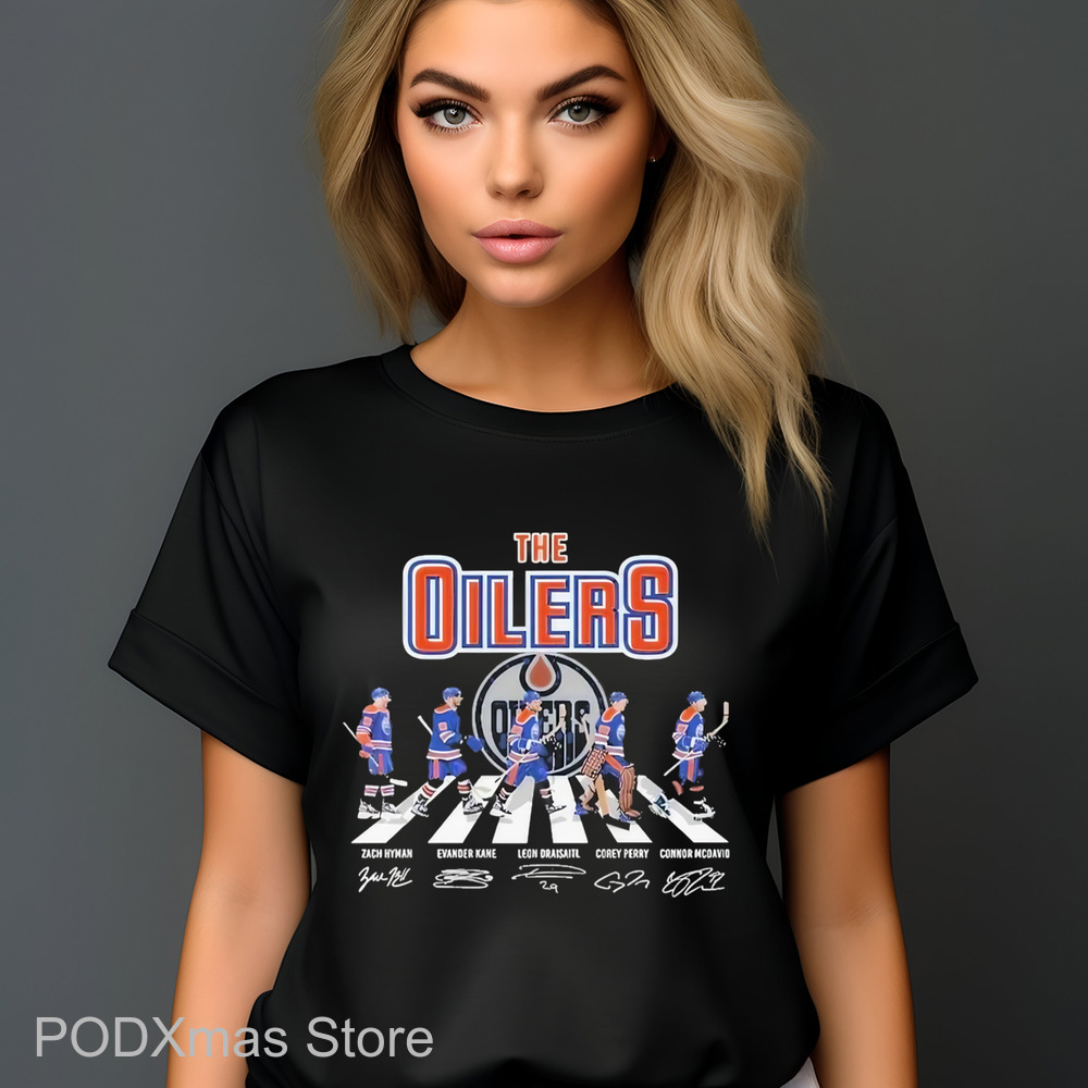 Players Crossing The Oilers Signature Shirt
