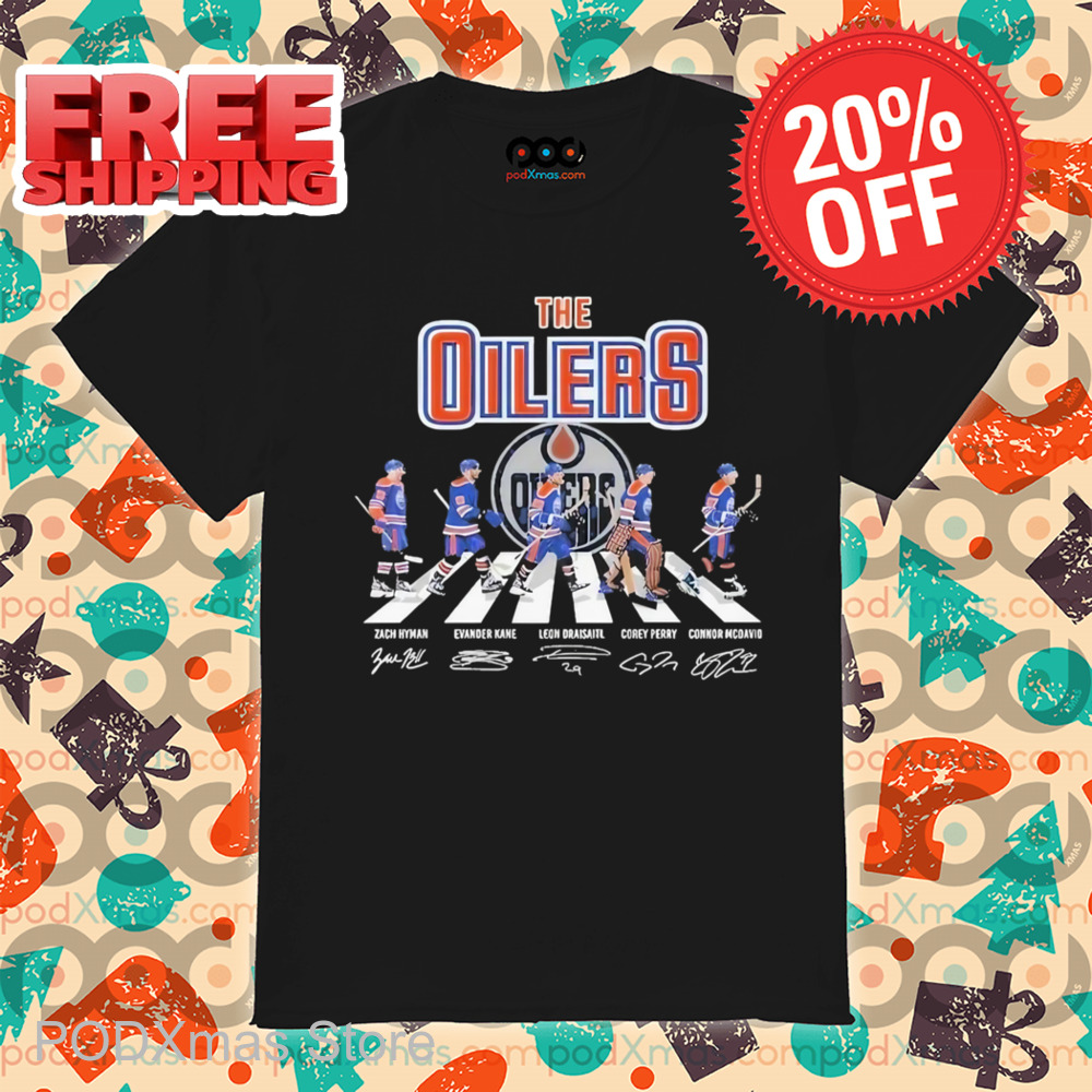Players Crossing The Oilers Signature Shirt