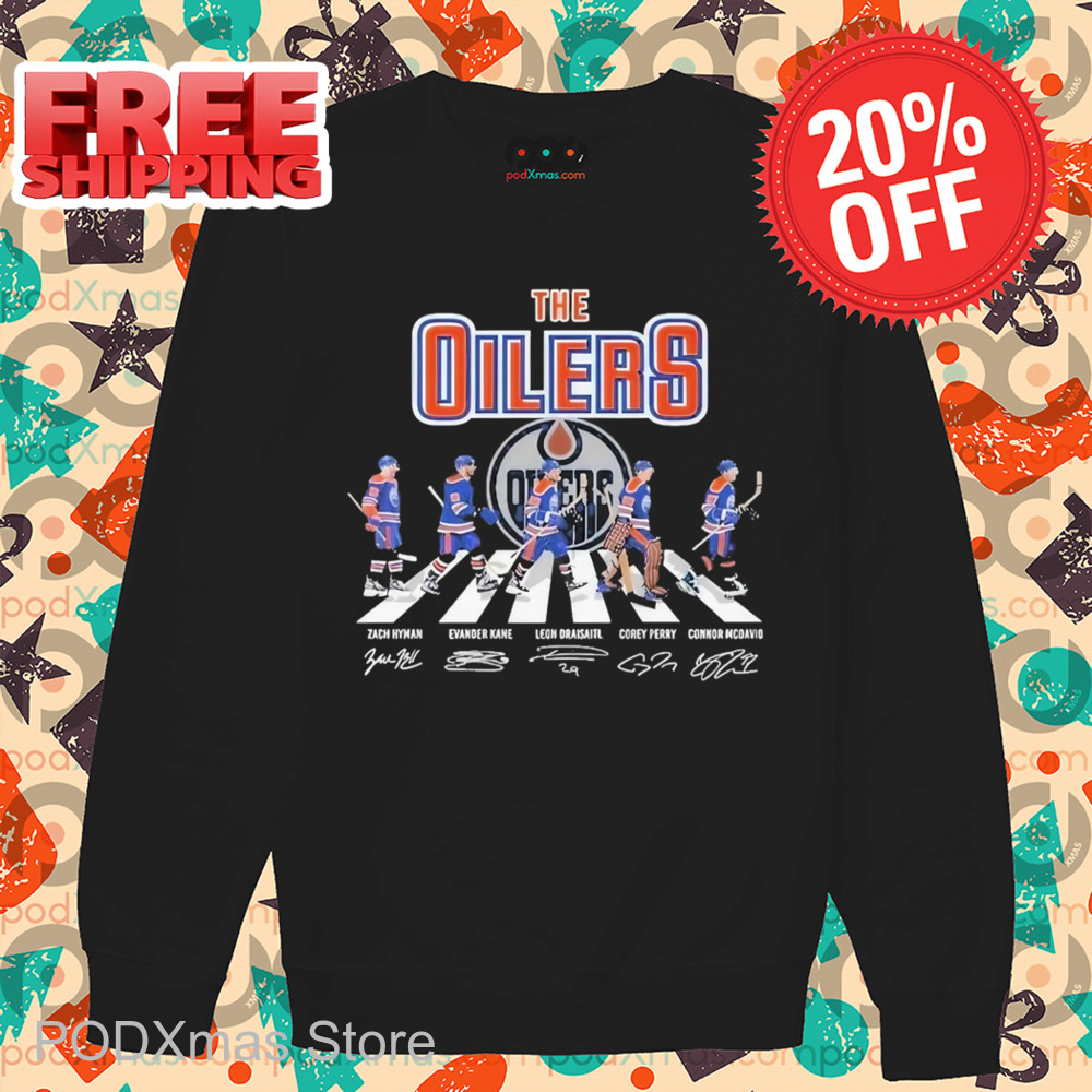 Players Crossing The Oilers Signature Shirt